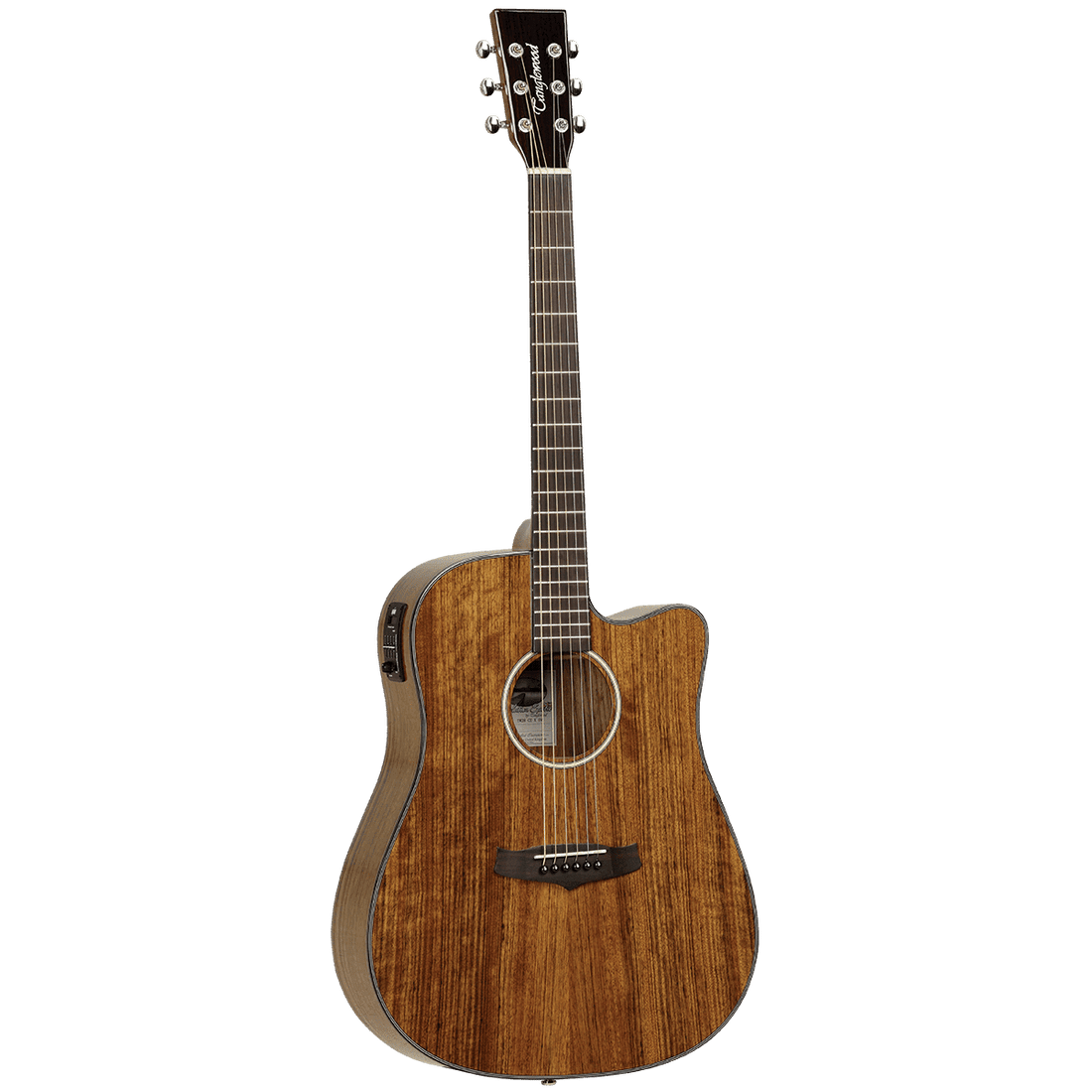 Tanglewood TW28CEXOV Winterleaf Exotic Dreadnought C/E Ovangkol - GIG Guitars