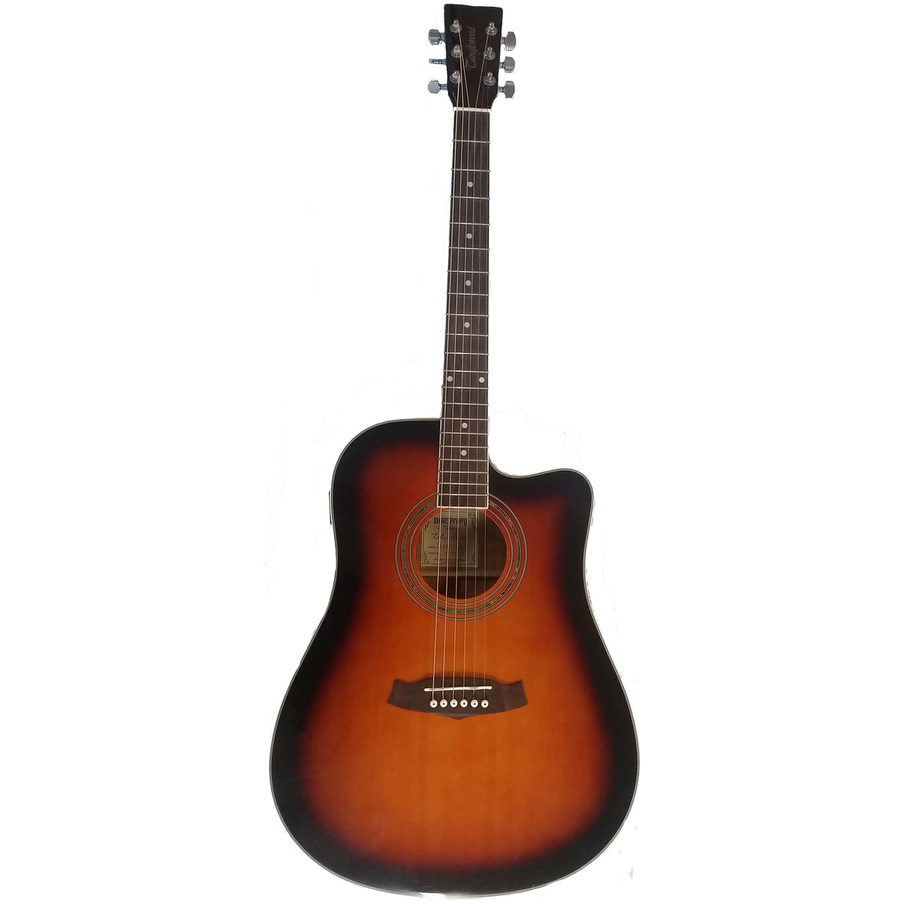 Tanglewood TW28DIS-CETB Discovery Pack C/E Tobacco Burst DVD,