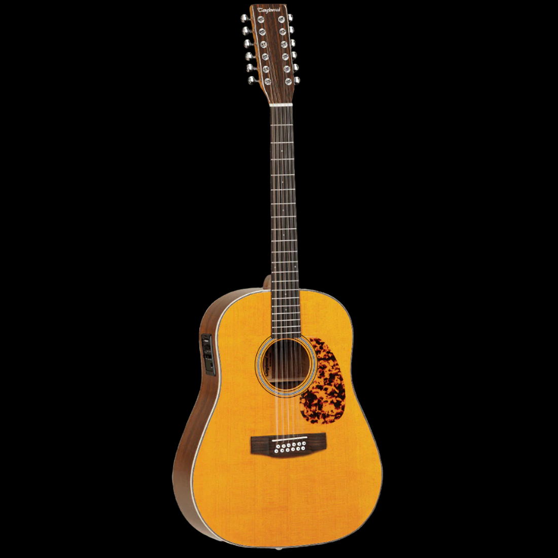 Tanglewood 40-12SDANE  Sundance Historic Sloped Shoulder Dreadnought 12-String Guitar with Case - GIG Guitars