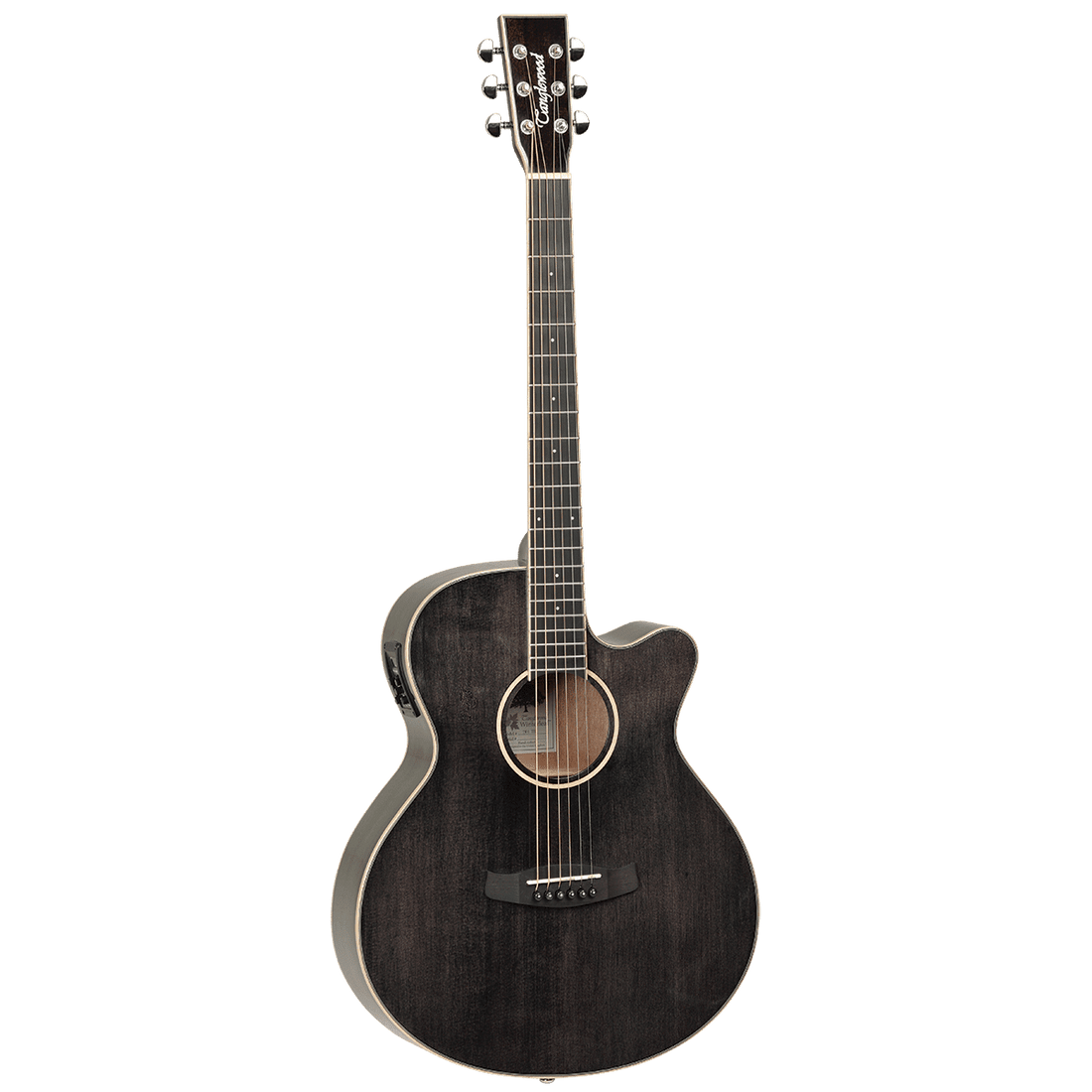 Tanglewood TW4BS Winterleaf Super Folk C/E Black Shadow - GIG Guitars