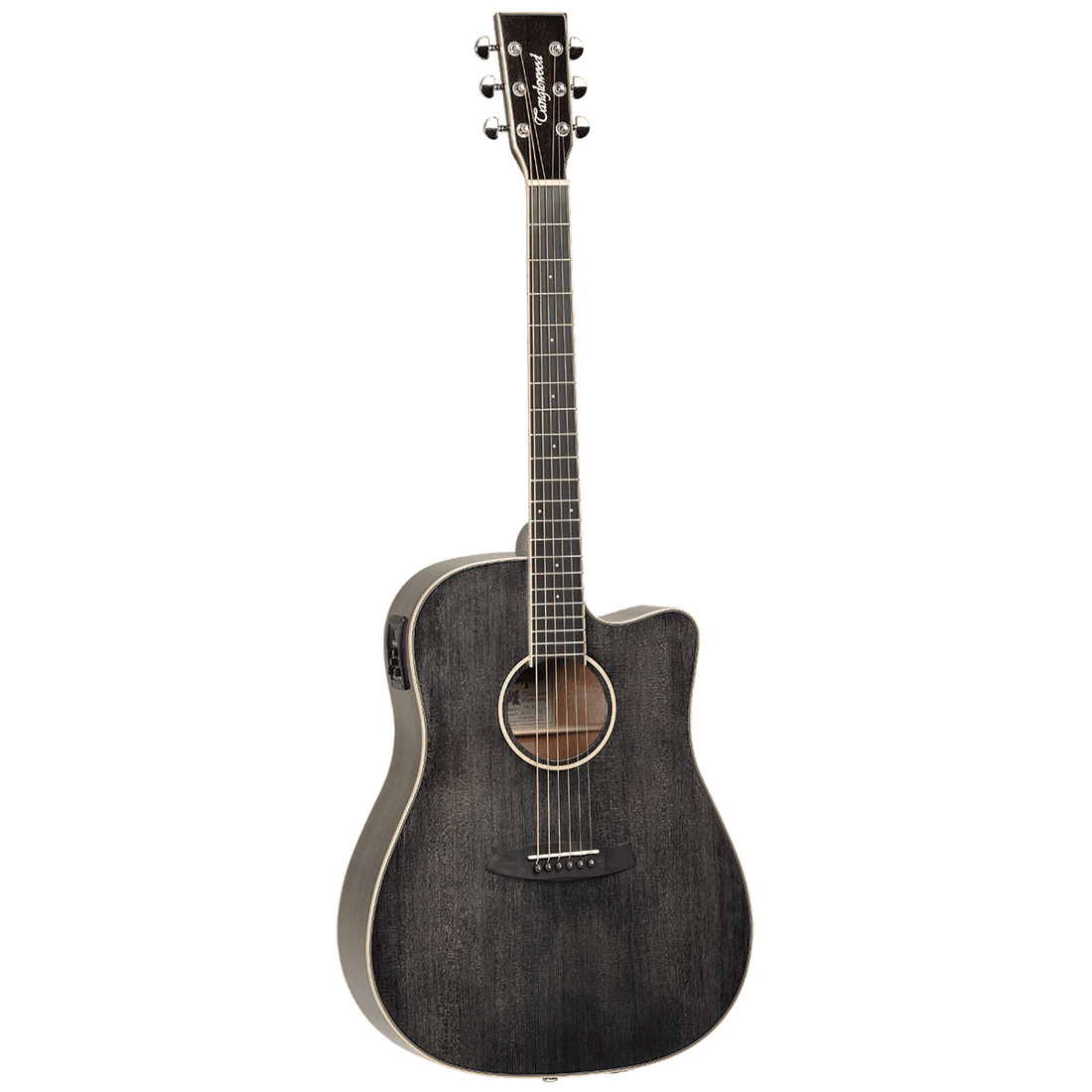 Tanglewood TW5BS Winterleaf Dreadnought C/E Black Shadow - GIG Guitars