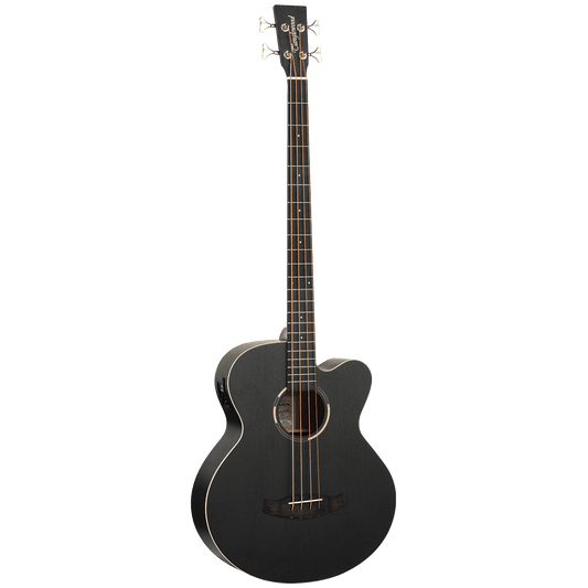 Tanglewood TWBBAB Blackbird Acoustic Bass Cutaway / Electric Smokestack Satin