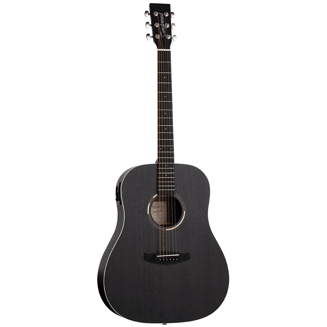 Tanglewood TWBBSDE Blackbird Sloped Shoulder Dreadnought A/E Smokestack Satin - GIG Guitars