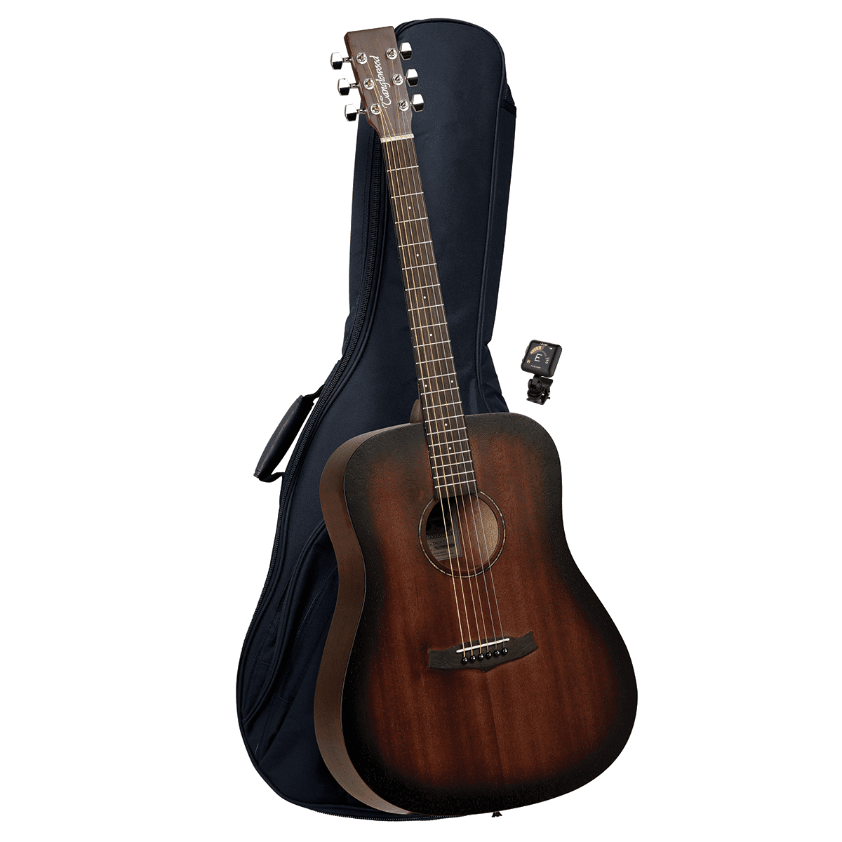 Tanglewood Crossroads Dreadnought Acoustic Guitar Pack with DCM Gig Bag & BONUS Tuner TWCRD-P
