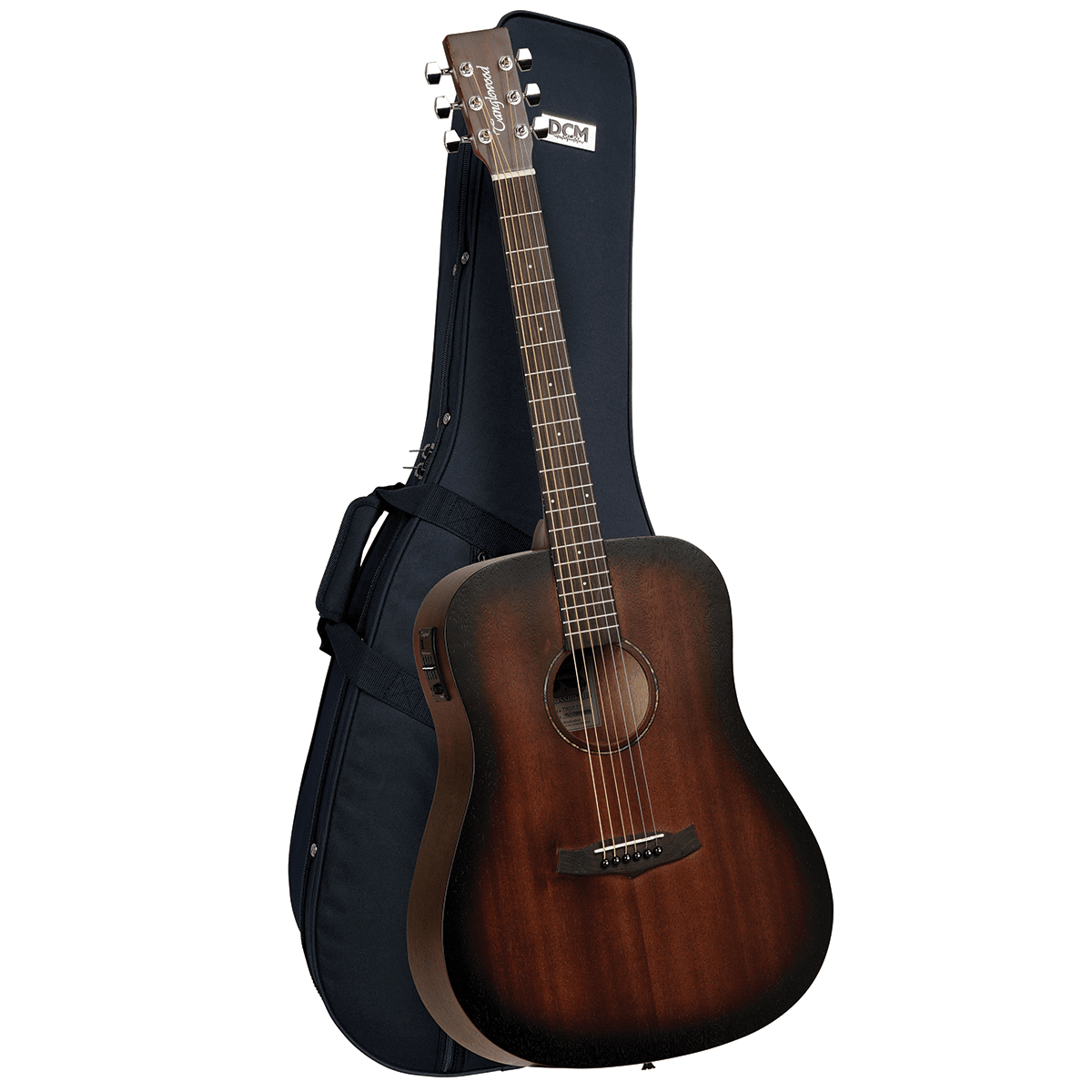 Tanglewood Crossroads Dreadnought Acoustic/Electric Guitar Pack with DCM Premium Case TWCRDE-P
