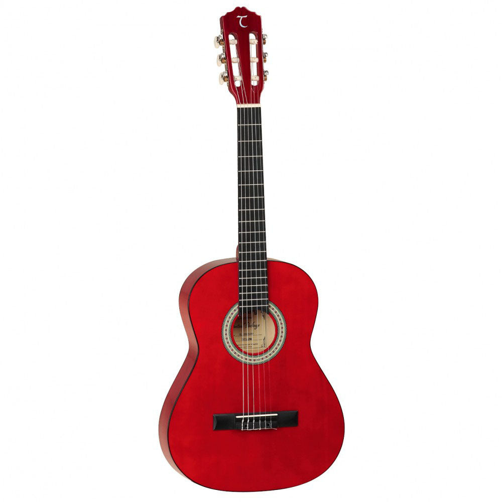 Tanglewood TWDBT34-TWR Discovery 3/4 Classical Guitar - Trans Red