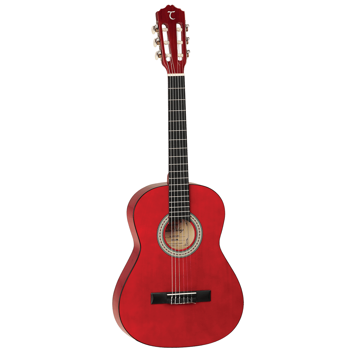 Tanglewood TWDBT44-TWR Discovery 4/4 Classical Guitar - Transparent Red