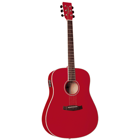Tanglewood TWDBTDCERD Discovery Dreadnought Acoustic/Electric Red