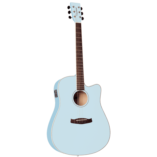 Tanglewood TWDBTDCESBL Discovery Dreadnought C/E Surf Blue