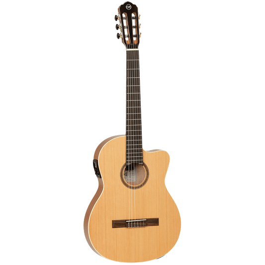 Tanglewood TWEMDC2 Enredo Madera DominarThinline Classical Cutaway/Electric Guitar