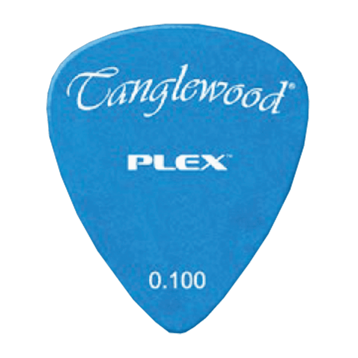 Tanglewood TWPP5 Plex Picks Pack of 12 .100 Blue